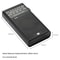 Portable AM FM Radio Pocket Receiver with Built-In Speaker and Headphone Jack