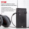 Portable AM FM Radio Pocket Receiver with Built-In Speaker and Headphone Jack