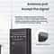Portable AM FM Radio Pocket Receiver with Built-In Speaker and Headphone Jack