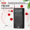 Portable AM FM Radio Pocket Receiver with Built-In Speaker and Headphone Jack