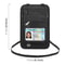 RFID Travel Neck Wallet Passport Holder With Hidden Document Organizer 2