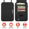 RFID Travel Neck Wallet Passport Holder With Hidden Document Organizer 4