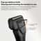 Electric Shaver For Men With LED Display IPX7 Waterproof USB Fast Charging 3