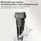 Electric Shaver For Men With LED Display IPX7 Waterproof USB Fast Charging 5