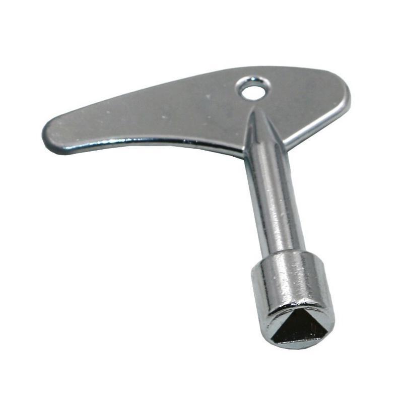 Triangle Valve Water Meter Key Wrench for Utility Box and Plumbing Maintenance