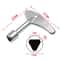Triangle Valve Water Meter Key Wrench for Utility Box and Plumbing Maintenance