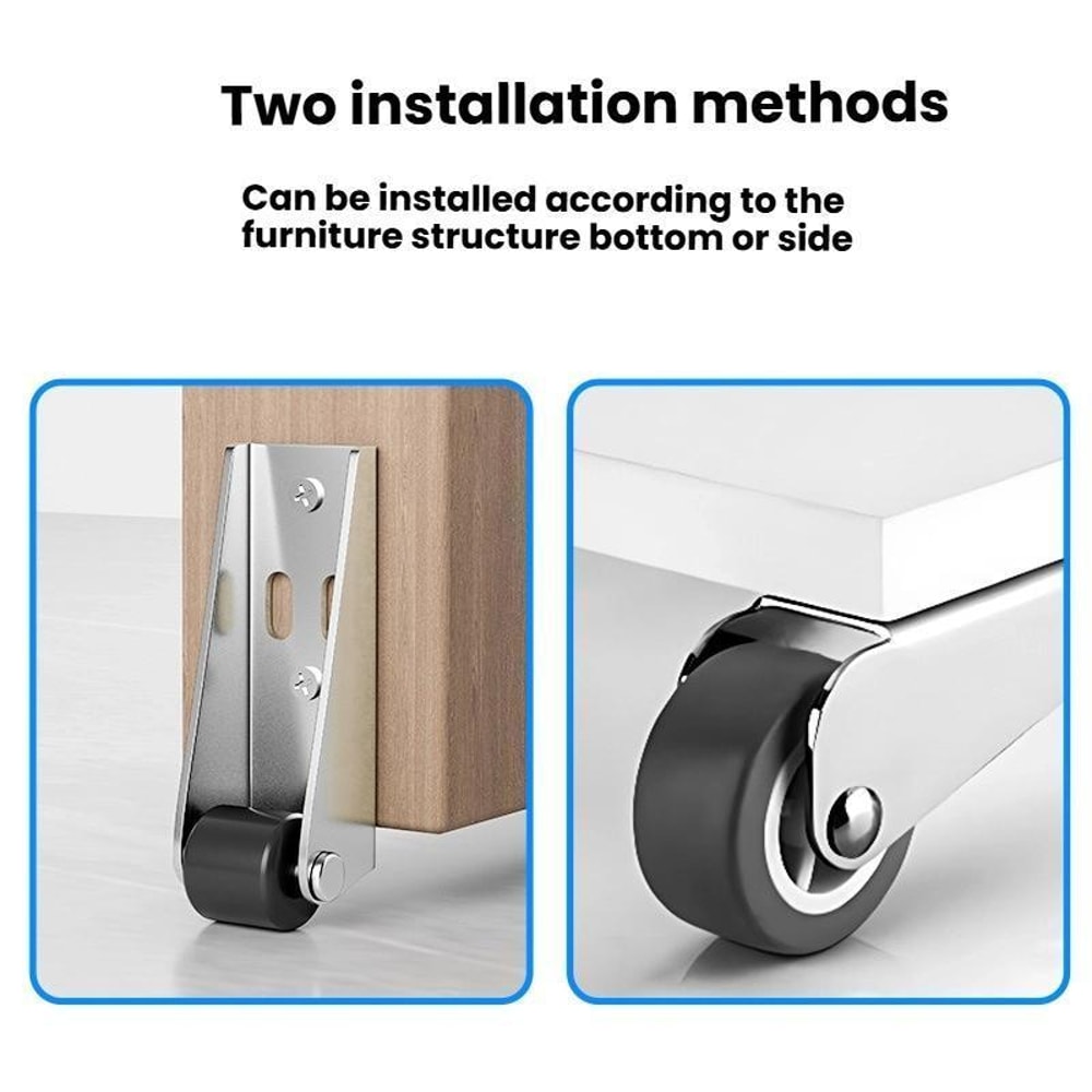 Adjustable Sliding Door Rollers With Nylon Pulley Wheels For Cabinets Drawers Furniture Doors 3