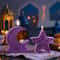 Moon Star Silicone Candle Mold For DIY Aromatherapy Candles Soap Plaster Crafts 0