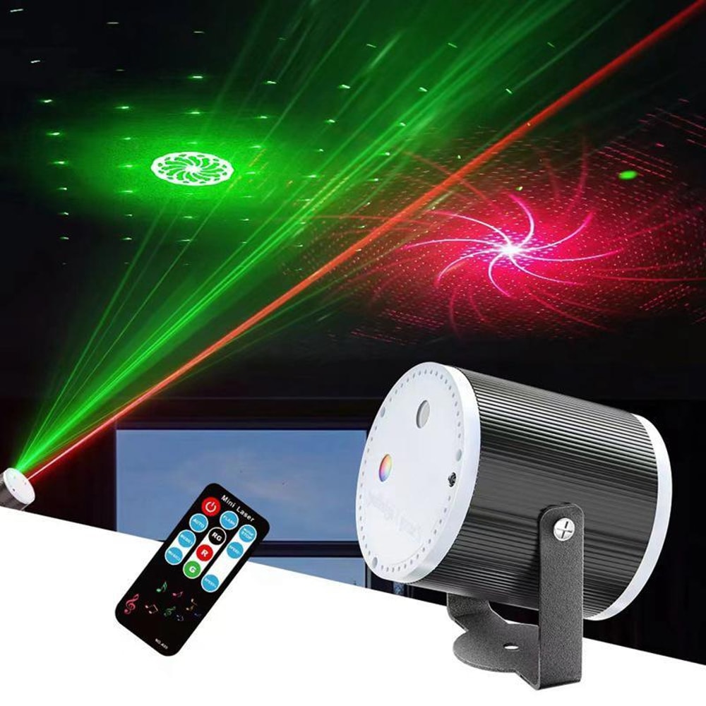Mini Laser Stage Light Starry Sky Projector For Parties Weddings DJ Events 9