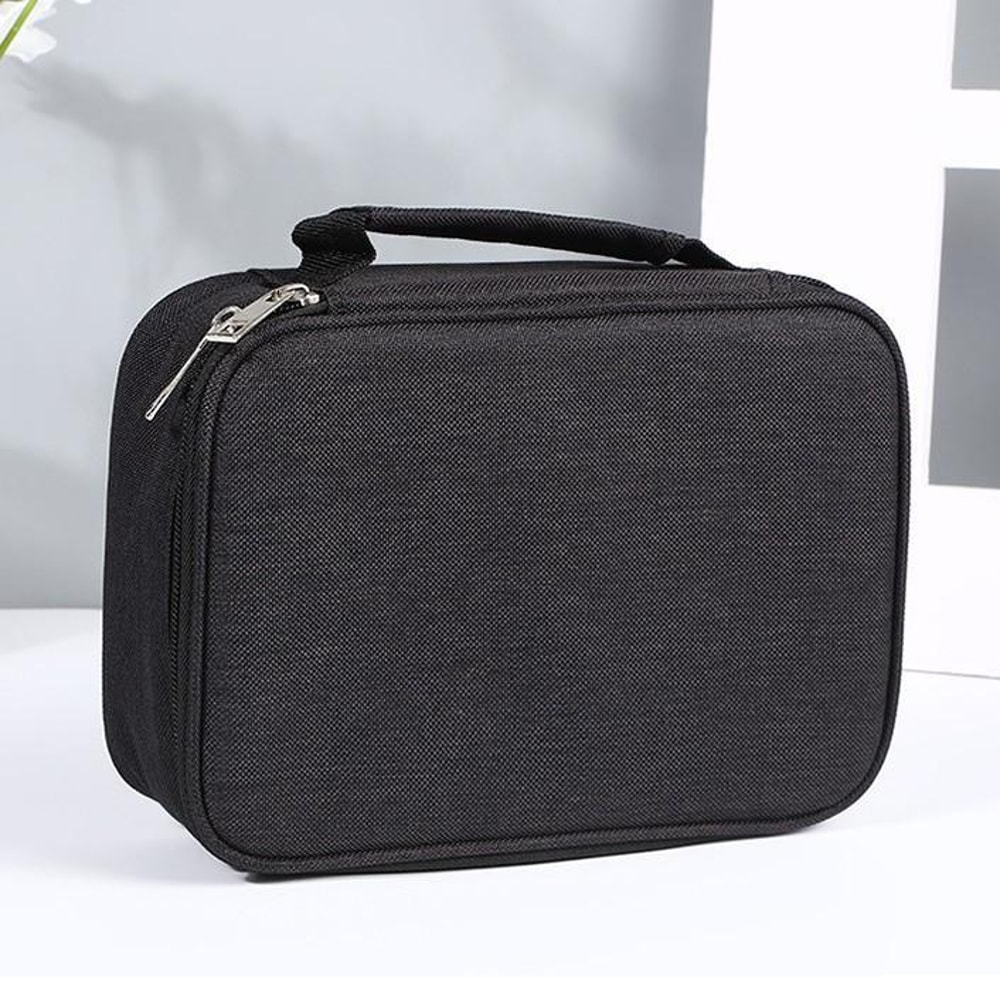 72 Slot Colored Pencil Case Portable Artist Pencil Organizer With Durable Oxford Storage 7