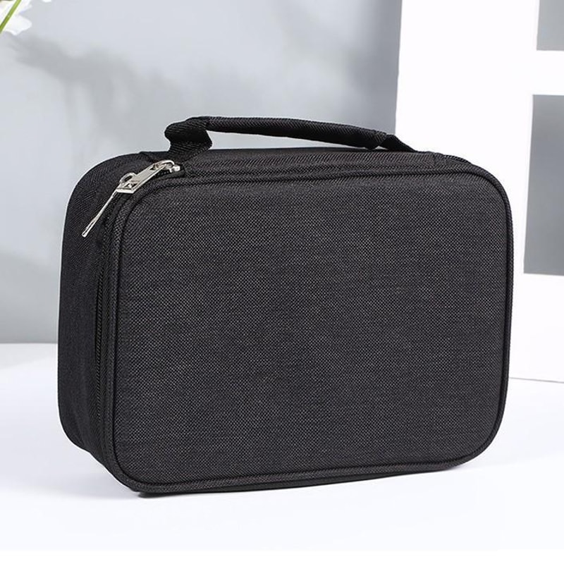 72 Slot Colored Pencil Case Portable Artist Pencil Organizer With Durable Oxford Storage 7