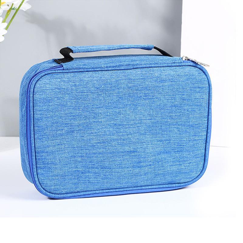 72 Slot Colored Pencil Case Portable Artist Pencil Organizer With Durable Oxford Storage 8