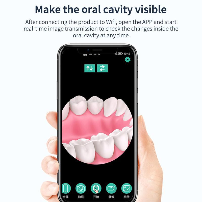 Smart WiFi Oral Camera HD 1080P Wireless Dental Endoscope For RealTime Mouth Inspection 5