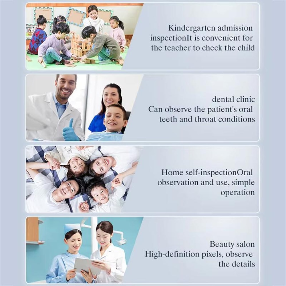 Smart WiFi Oral Camera HD 1080P Wireless Dental Endoscope For RealTime Mouth Inspection 7