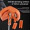 Universal Drill Bit Sharpener Portable Tool for 2-16mm Bits with Replaceable Grinding Wheel