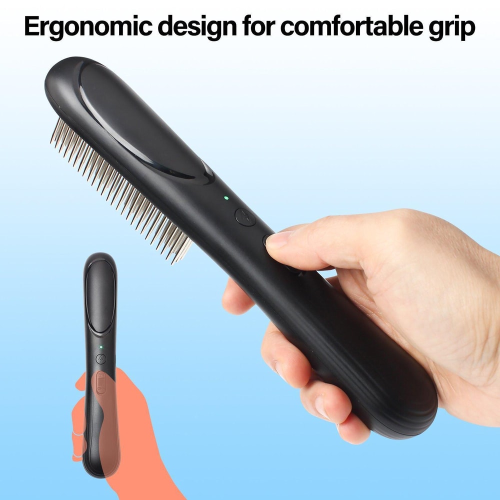 Electronic Pet Flea Comb For Dogs Cats Rechargeable Tick And Lice Removal Brush 6