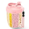 Portable Pill Organizer Cup With 7 Compartments Moisture Proof Medicine Storage Case 0