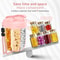 Portable Pill Organizer Cup With 7 Compartments Moisture Proof Medicine Storage Case 3