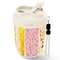 Portable Pill Organizer Cup With 7 Compartments Moisture Proof Medicine Storage Case 11