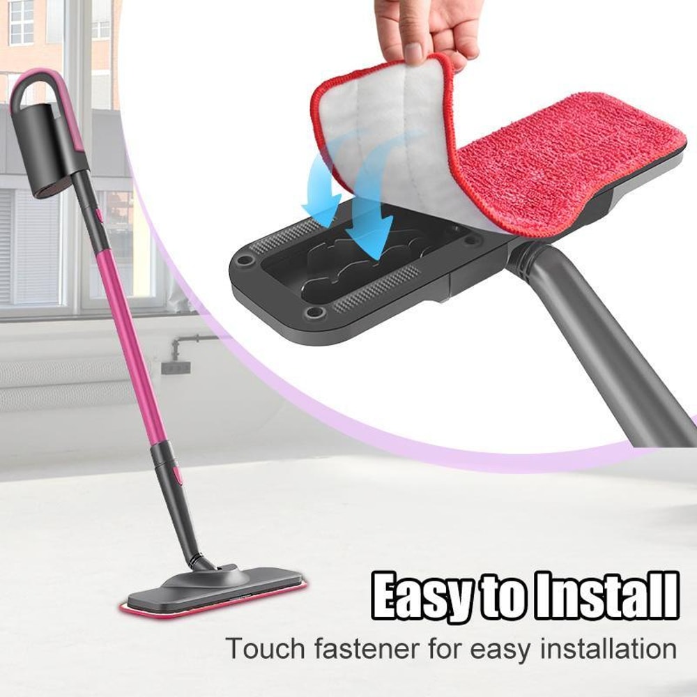Steam Mop Replacement Pads Washable Microfiber Mop Pads 2 Pcs