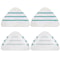 Microfiber Steam Mop Replacement Pads 2 Pack Washable Reusable Mop Head Cloths