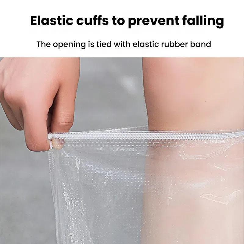 Disposable Waterproof Shoe Covers Set For Outdoor Rain Protection And Travel Use 3