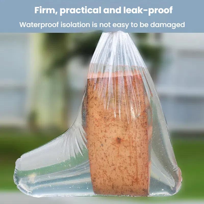 Disposable Waterproof Shoe Covers Set For Outdoor Rain Protection And Travel Use 4