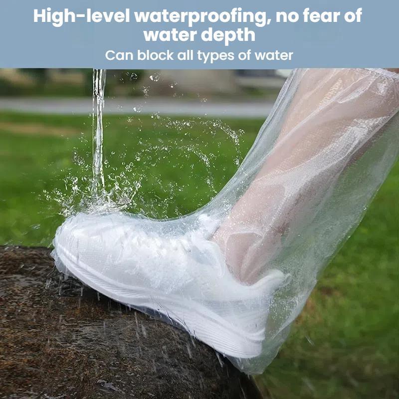 Disposable Waterproof Shoe Covers Set For Outdoor Rain Protection And Travel Use 6