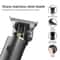 Vintage Zero Gap Hair Clippers for Men Rechargeable T-Blade Beard & Bald Head Trimmer
