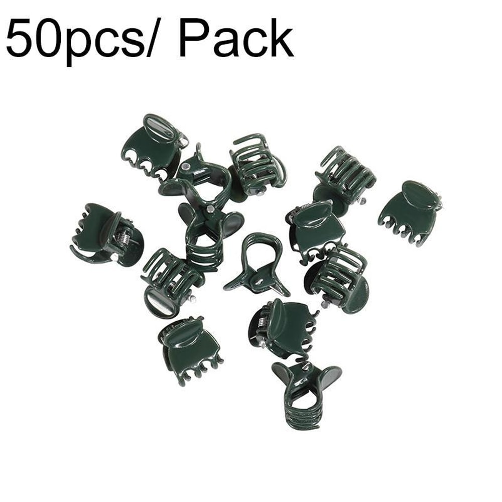 50PCS Plant Support Clips for Climbing Vines, Tomatoes & Garden Plant Training