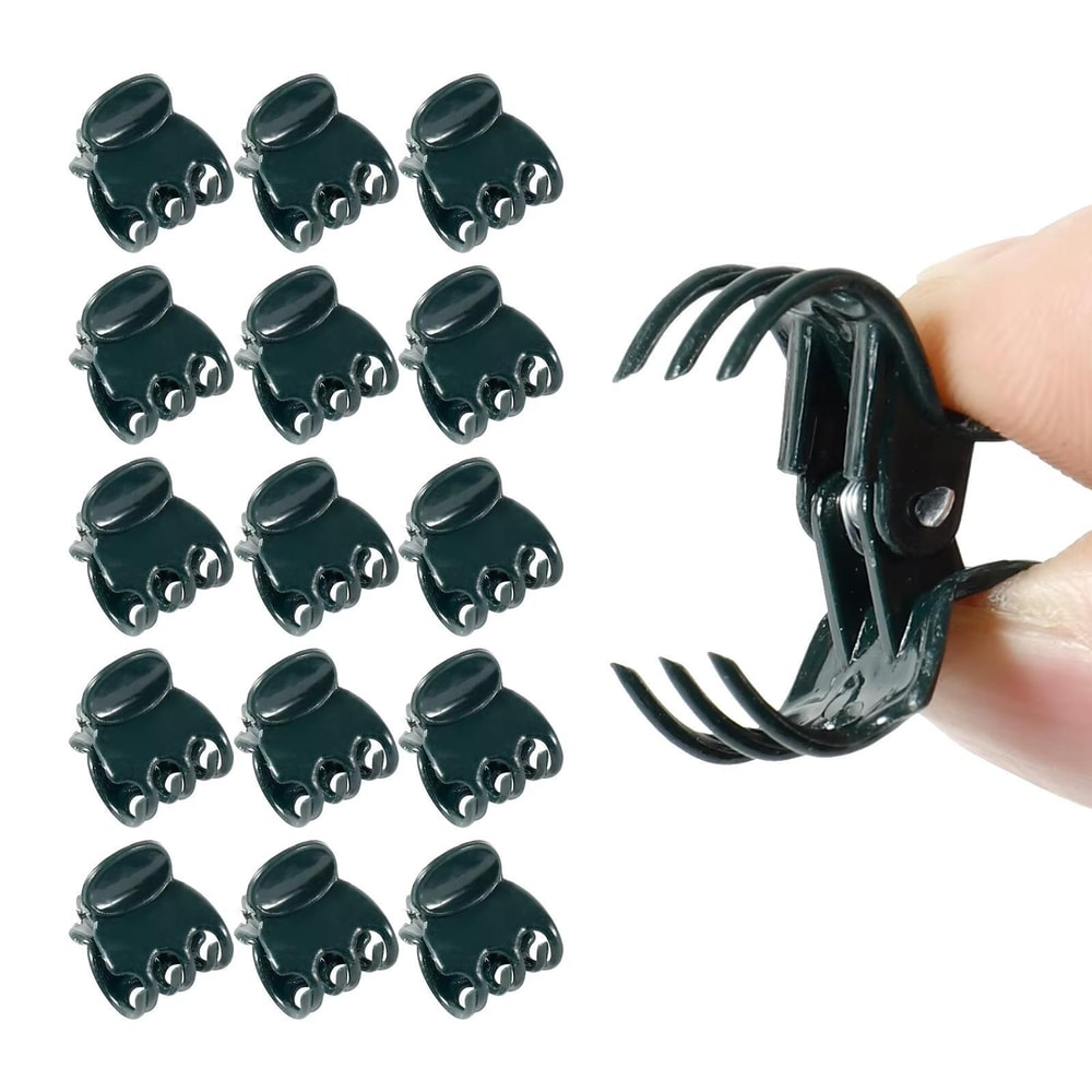 50PCS Plant Support Clips for Climbing Vines, Tomatoes & Garden Plant Training