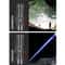 Mini Rechargeable Flashlight With White Laser Beam TypeC Charging Long Range Zoom Light 2