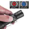 Mini Rechargeable Flashlight With White Laser Beam TypeC Charging Long Range Zoom Light 6