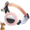 Rainbow Gradient AirTag Cat Collar With Bell Waterproof Silicone Tracker Holder 10