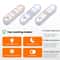 Magnetic Motion Sensor Under Cabinet Light Rechargeable 20 LED Lamp With 3 Color Modes 2