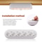 Magnetic Motion Sensor Under Cabinet Light Rechargeable 20 LED Lamp With 3 Color Modes 4