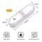 Magnetic Motion Sensor Under Cabinet Light Rechargeable 20 LED Lamp With 3 Color Modes 8