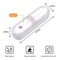 Magnetic Motion Sensor Under Cabinet Light Rechargeable 20 LED Lamp With 3 Color Modes 8