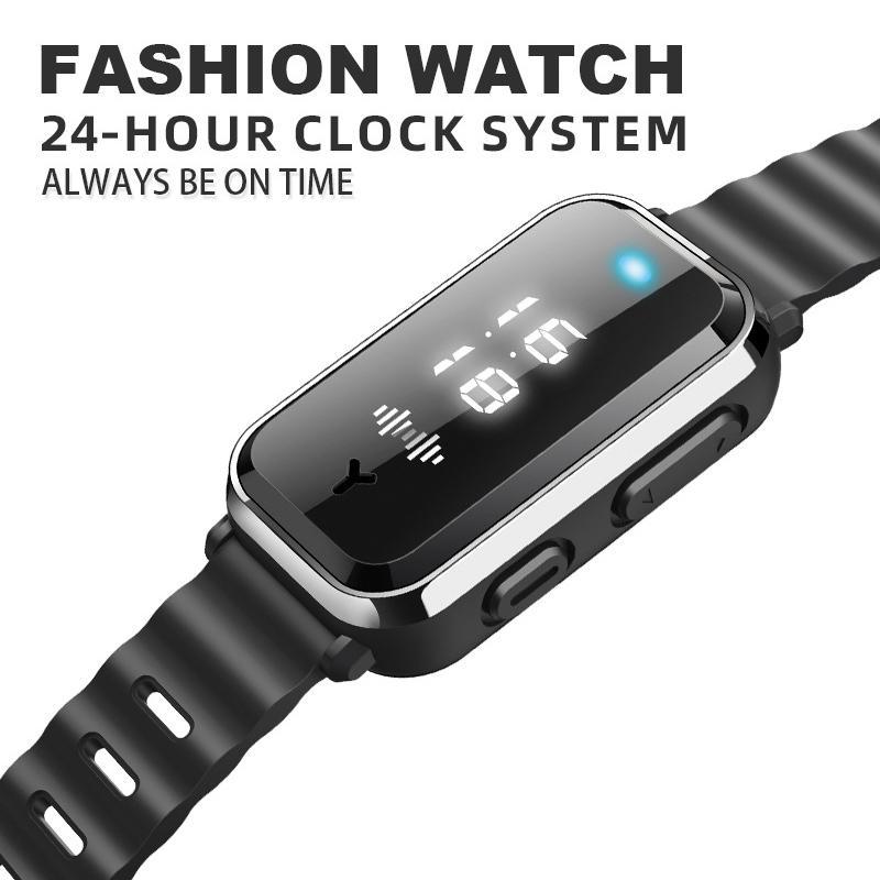 Rechargeable Mosquito Repellent Bracelet With Anti Static Digital Watch 3