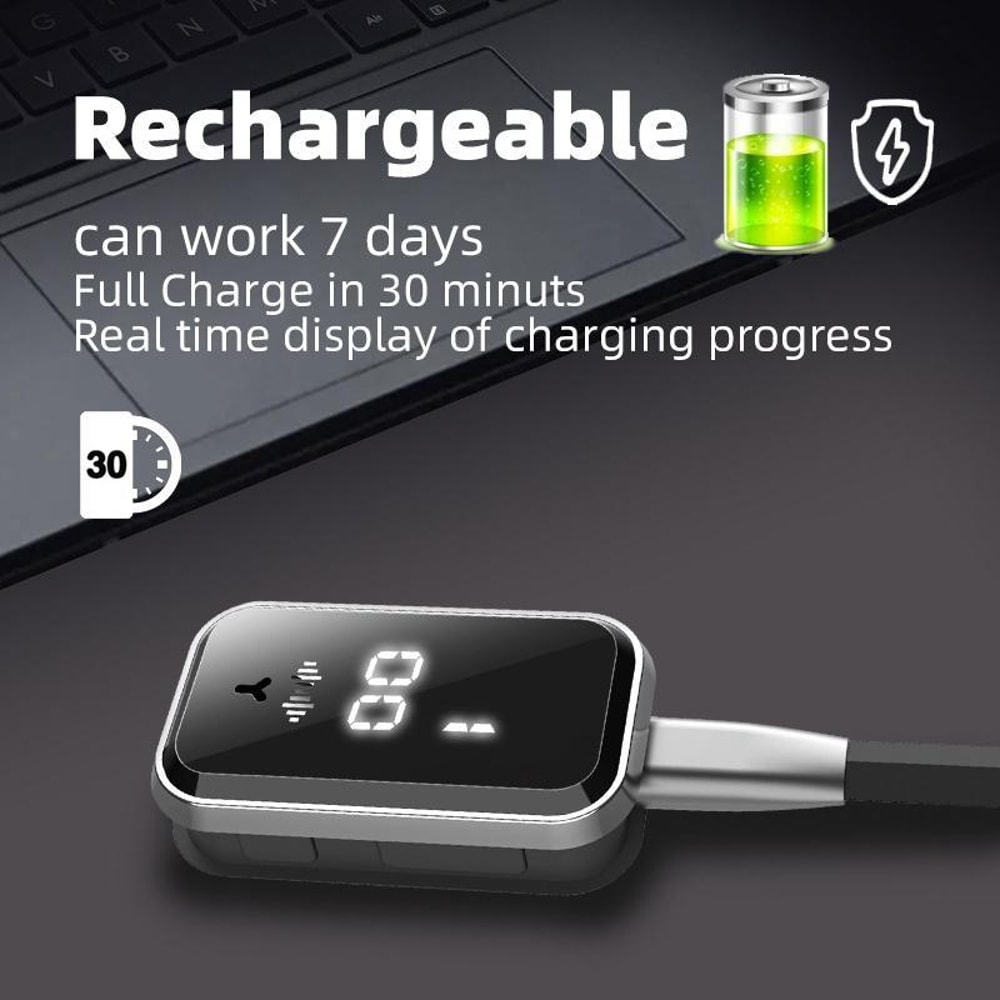 Rechargeable Mosquito Repellent Bracelet With Anti Static Digital Watch 7