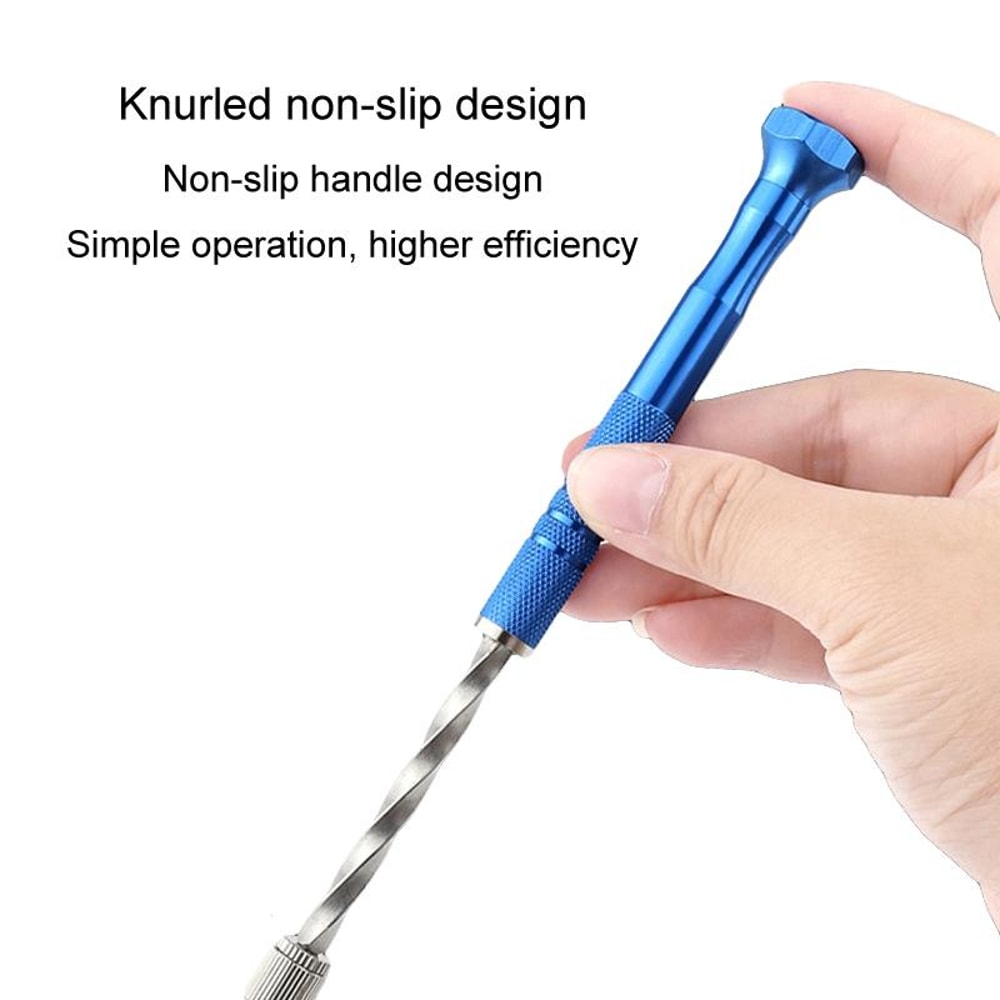 Precision Mini Hand Drill For Crafts Jewelry Making Jade Hole Punching 3