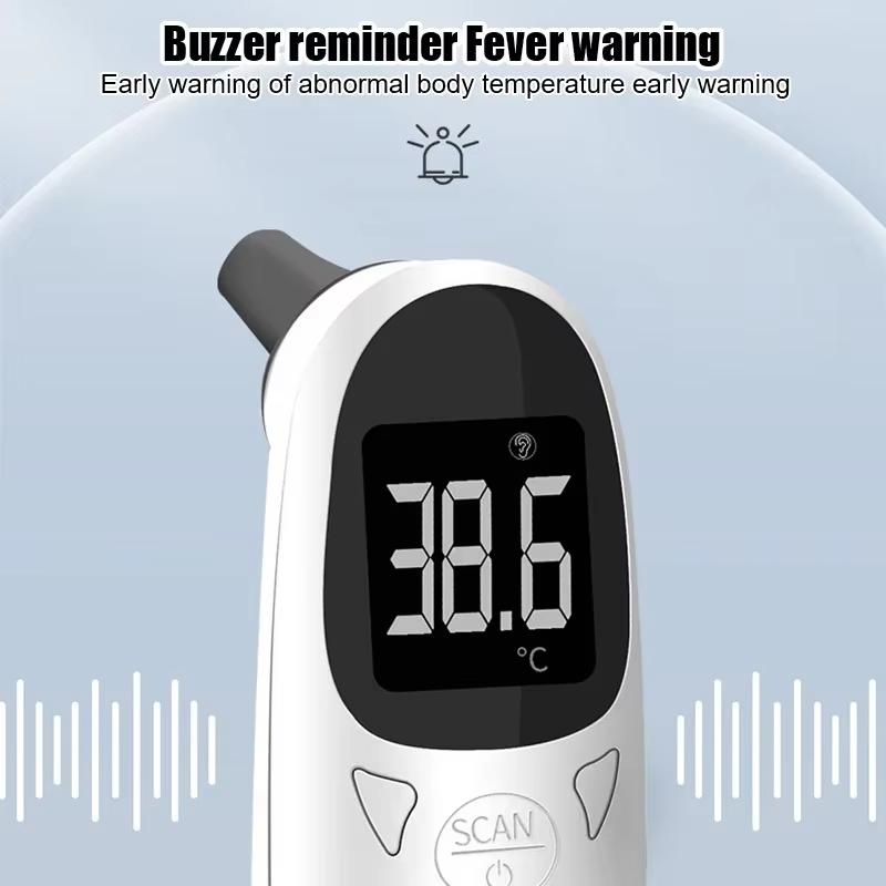 Infrared Pet Ear Thermometer for Dogs & Cats with Fast Digital Temperature Reading