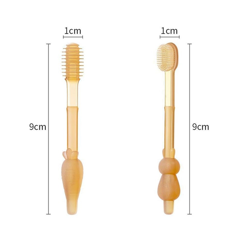 Silicone Baby Finger Toothbrush & Tongue Cleaner for Infants and Toddlers