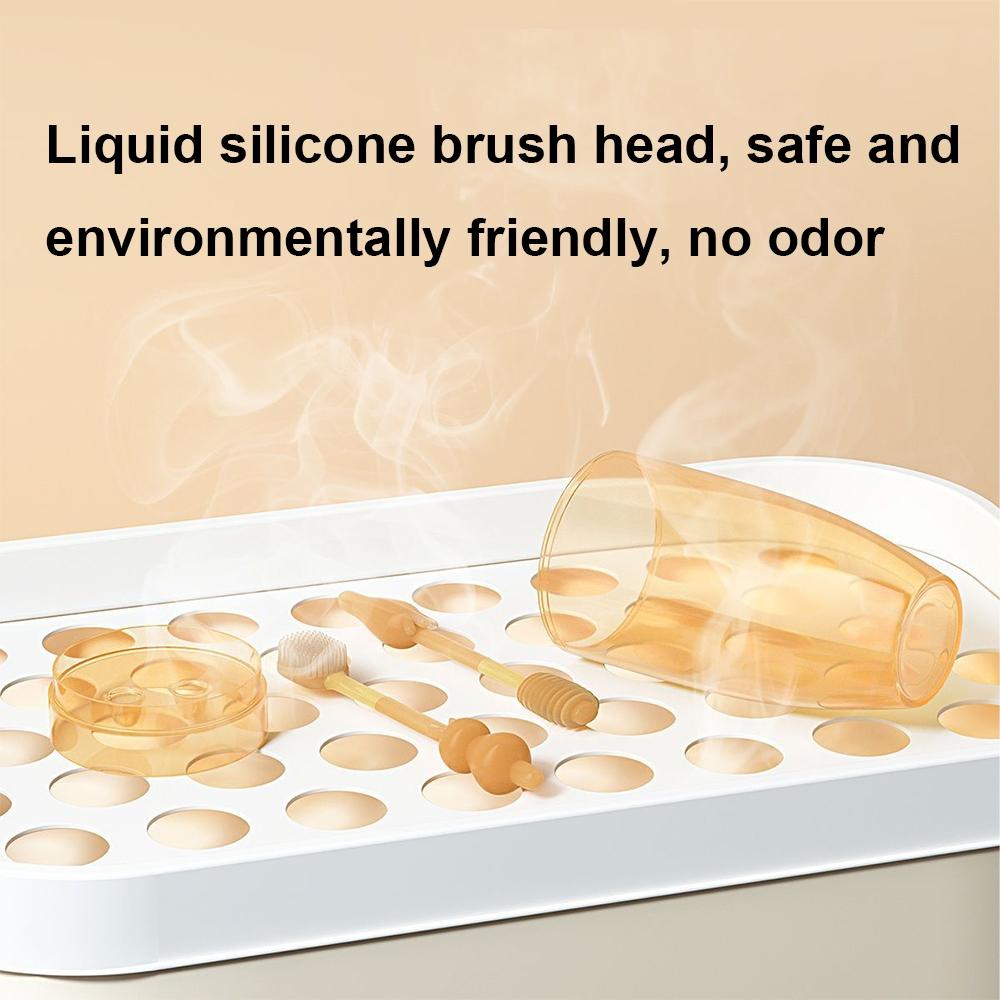 Silicone Baby Finger Toothbrush & Tongue Cleaner for Infants and Toddlers