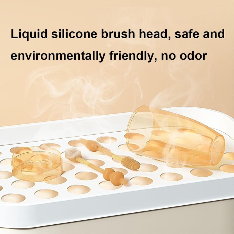 Silicone Baby Finger Toothbrush & Tongue Cleaner for Infants and Toddlers