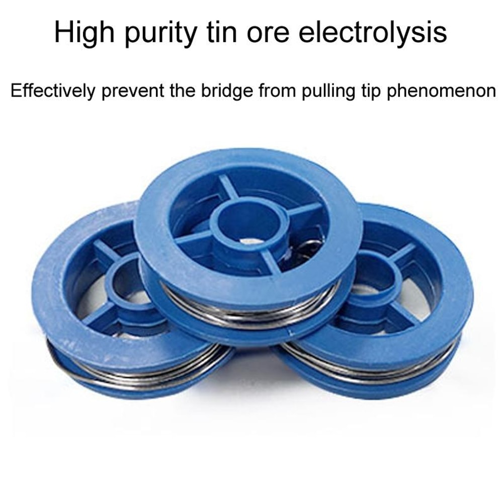 5PCS 0.8mm Rosin Core Solder Wire Set for Electronics and PCB Repair