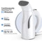 Portable Handheld Garment Steamer Mini Steam Iron for Travel, Home & Wrinkle-Free Clothes