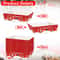 Festive Christmas Snack Trays 20pcs Disposable Paper Food Holders for Fries Cookies & Party Treats