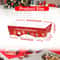Festive Christmas Snack Trays 20pcs Disposable Paper Food Holders for Fries Cookies & Party Treats