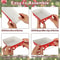 Festive Christmas Snack Trays 20pcs Disposable Paper Food Holders for Fries Cookies & Party Treats